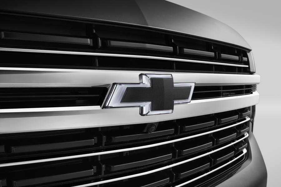 2021 Chevrolet Tahoe Illuminated Bowtie Emblems in Black 84395803