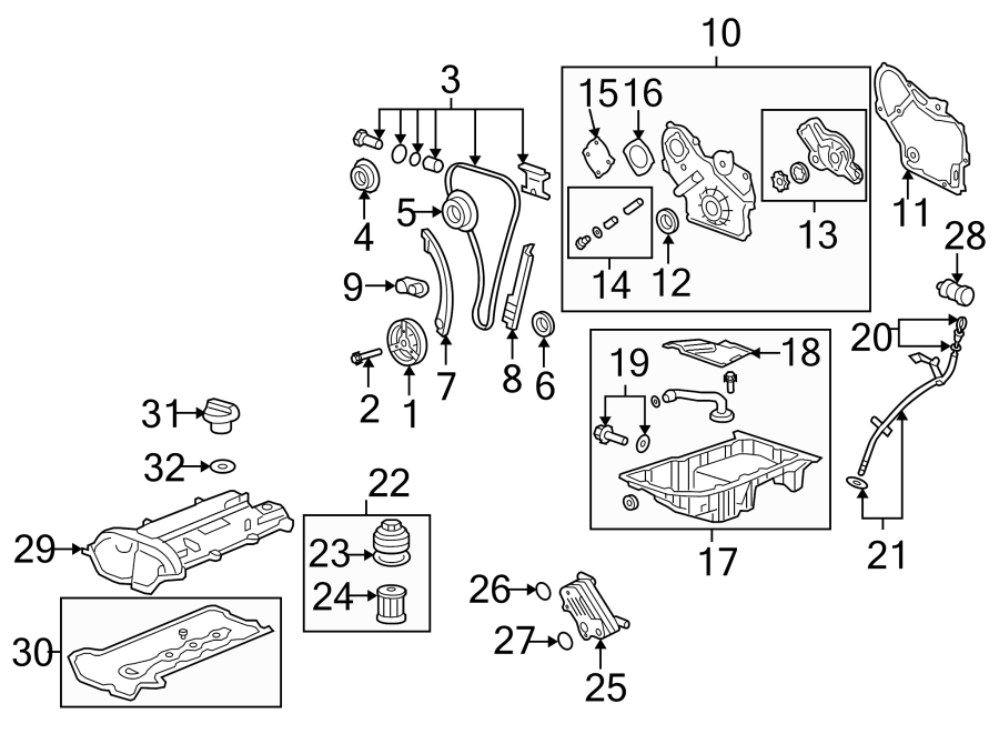 Pontiac G6 Engine Intake Manifold. 2.4 LITER. G6; 2.4L. Vue; 2.4L