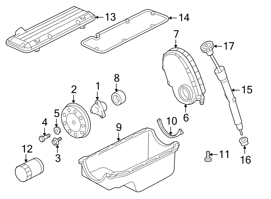 Chevrolet S10 Engine Valve Cover. 2.2 LITER. 2.2 LITER, W/O DOHC