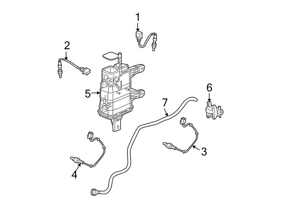 Saturn Vue Vapor Canister Purge Solenoid Emission