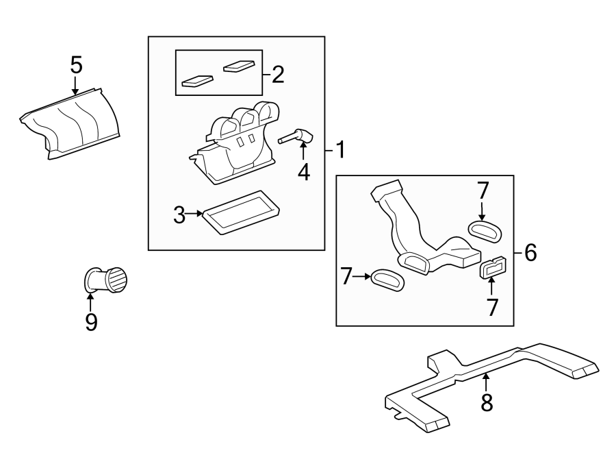 Saturn Vue Air Conditioning (A/C) Evaporator Temperature Sensor. Cabin Air 22767337 GM Parts