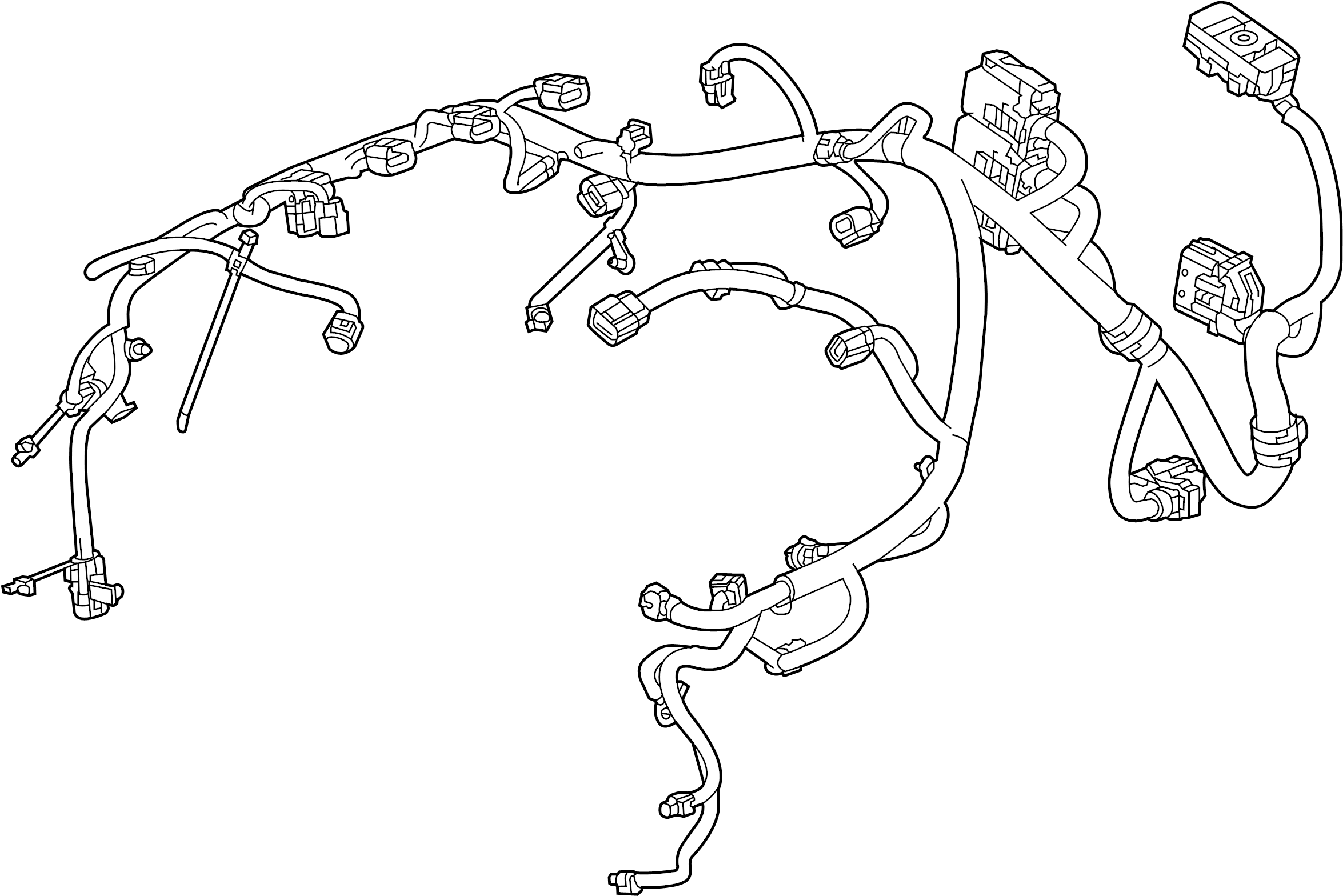 2013 Buick Verano Engine Wiring Harness. 2.0 liter turbo, auto trans