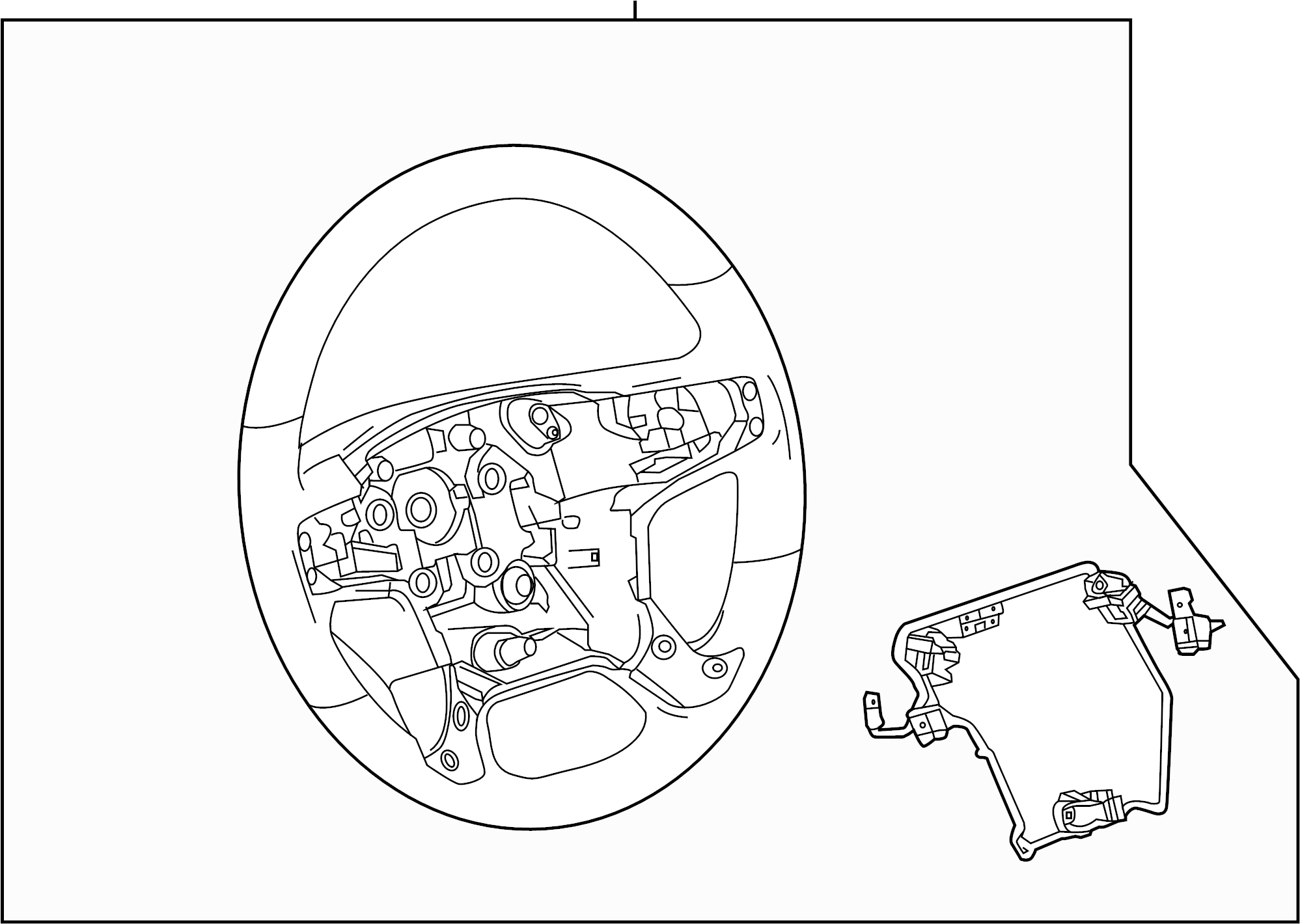84483796 General Motors Steering wheel GM Parts Depot, Ottawa Ontario